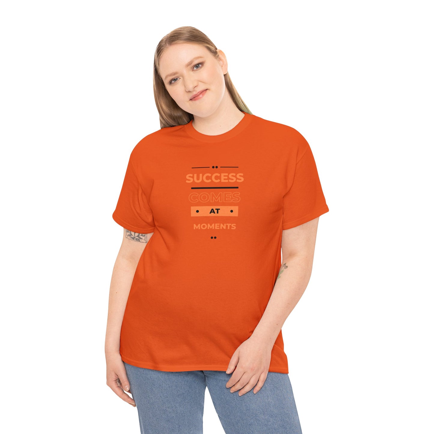 Success Quote Tee x Heavy Cotton Tee