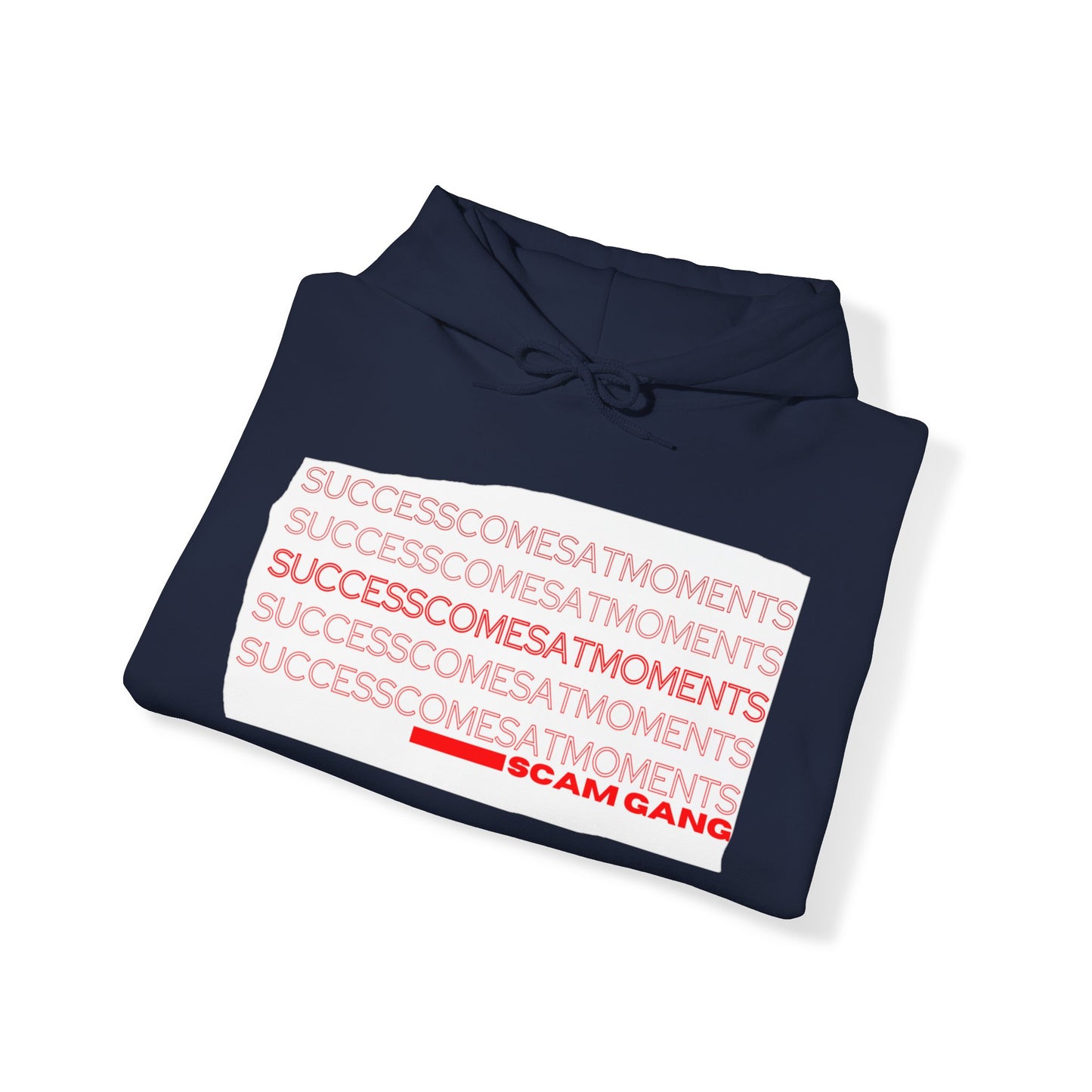 Success Comes At Moments Riped x Unisex Heavy Blend™ Hooded Sweatshirt
