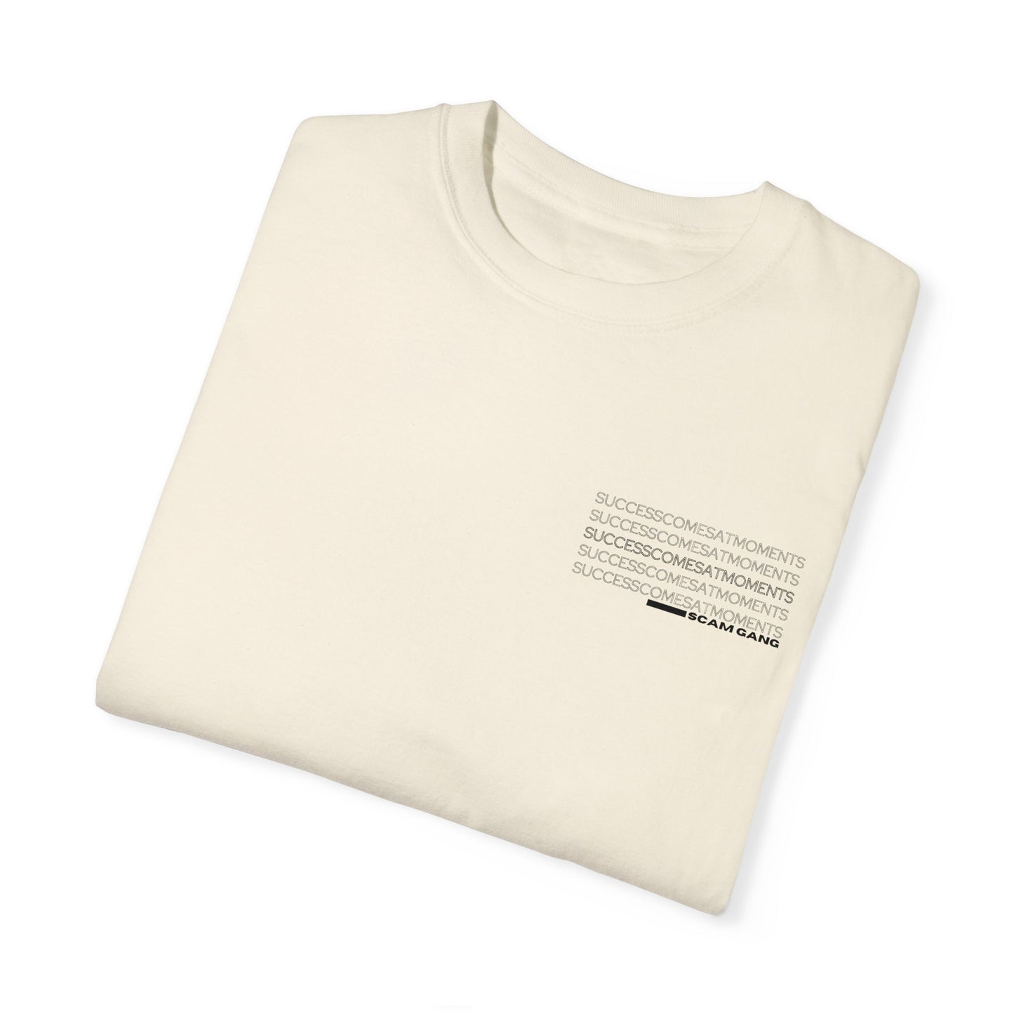 Successcomes At moments x Unisex Garment-Dyed T-shirt