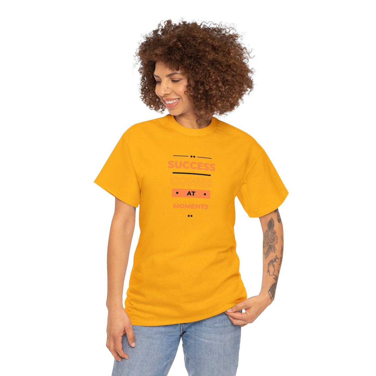 Success Quote Tee x Heavy Cotton Tee