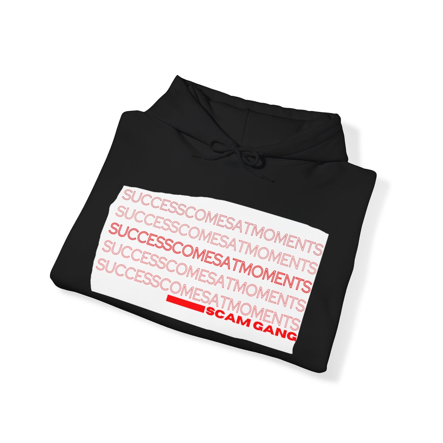 Success Comes At Moments Riped x Unisex Heavy Blend™ Hooded Sweatshirt