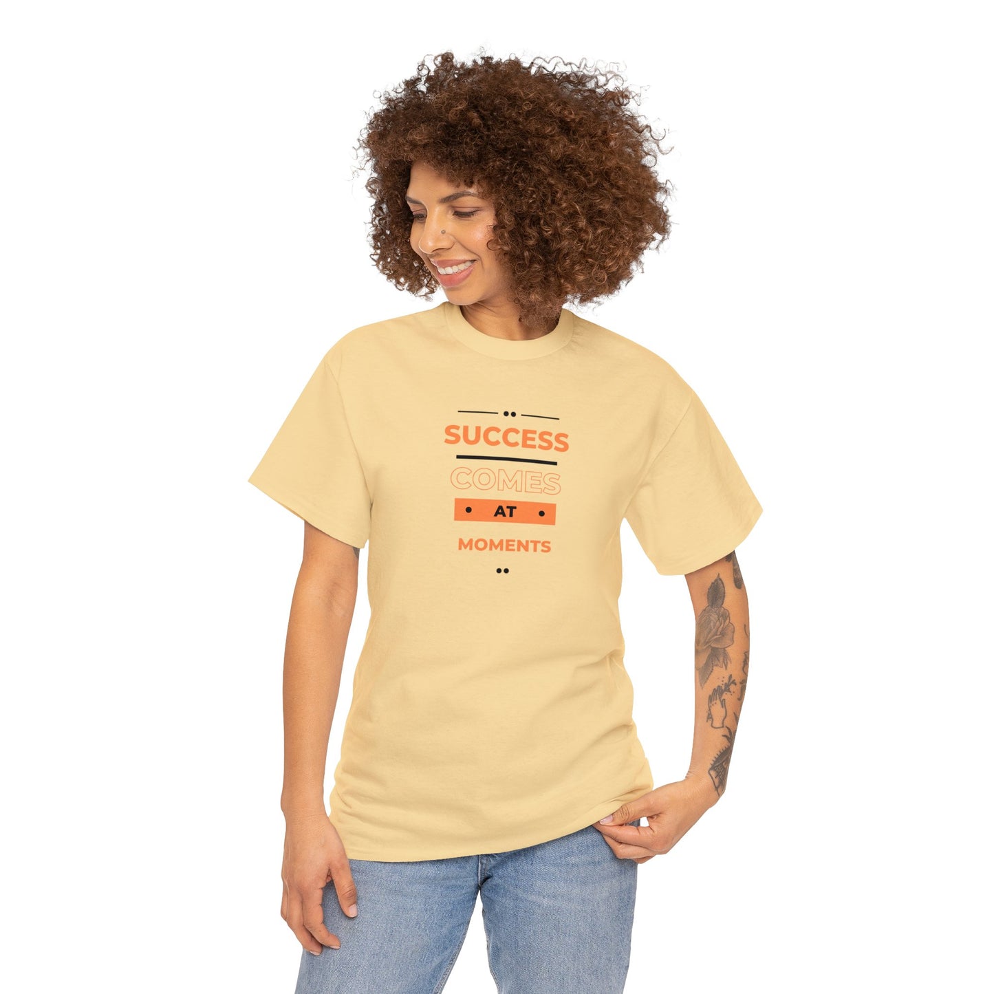 Success Quote Tee x Heavy Cotton Tee