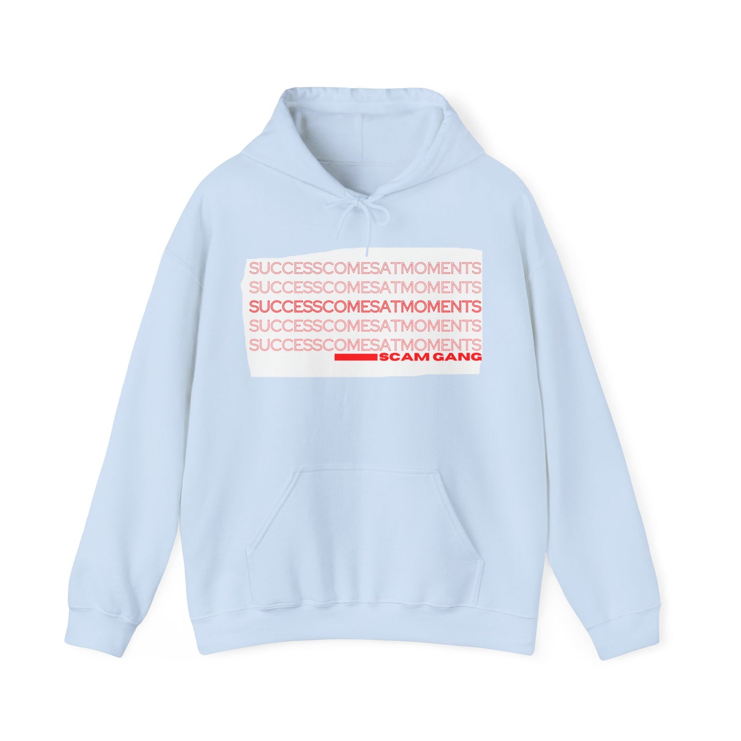 Success Comes At Moments Riped x Unisex Heavy Blend™ Hooded Sweatshirt