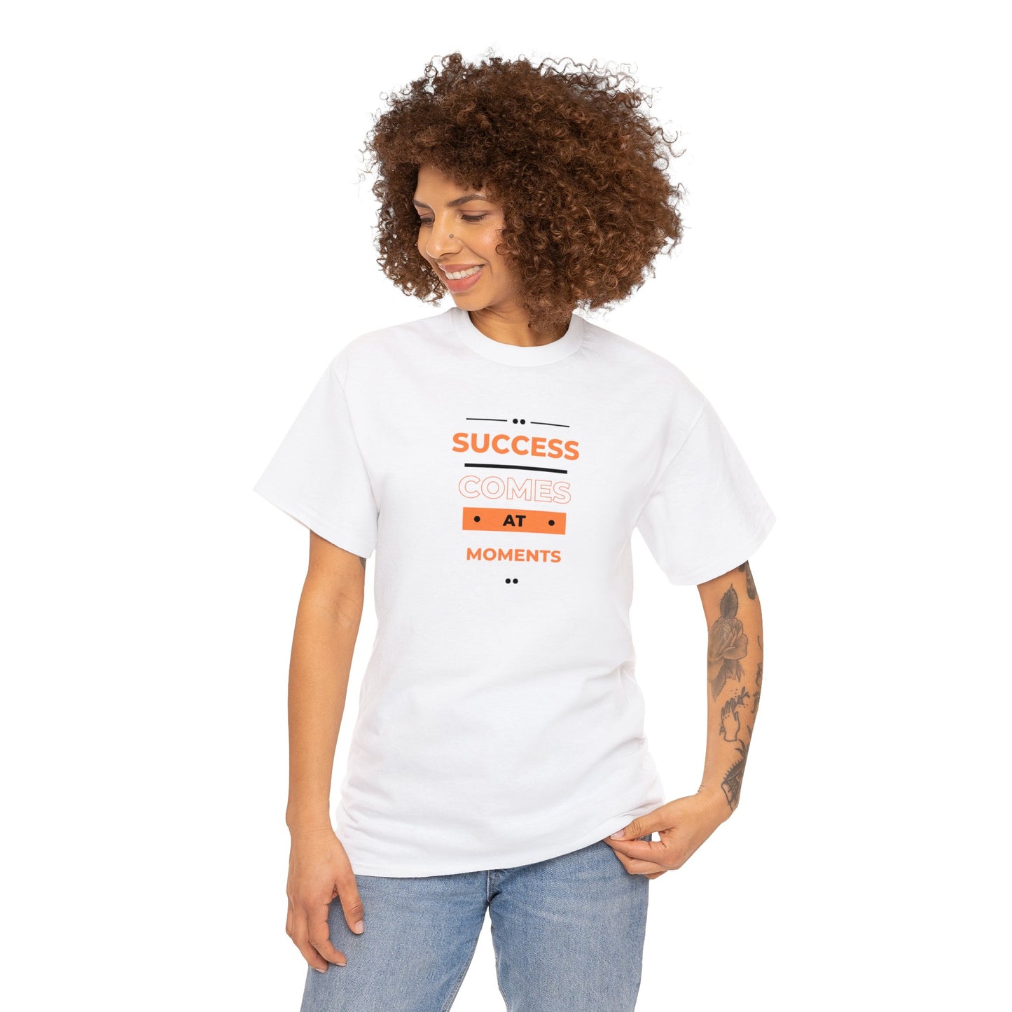 Success Quote Tee x Heavy Cotton Tee
