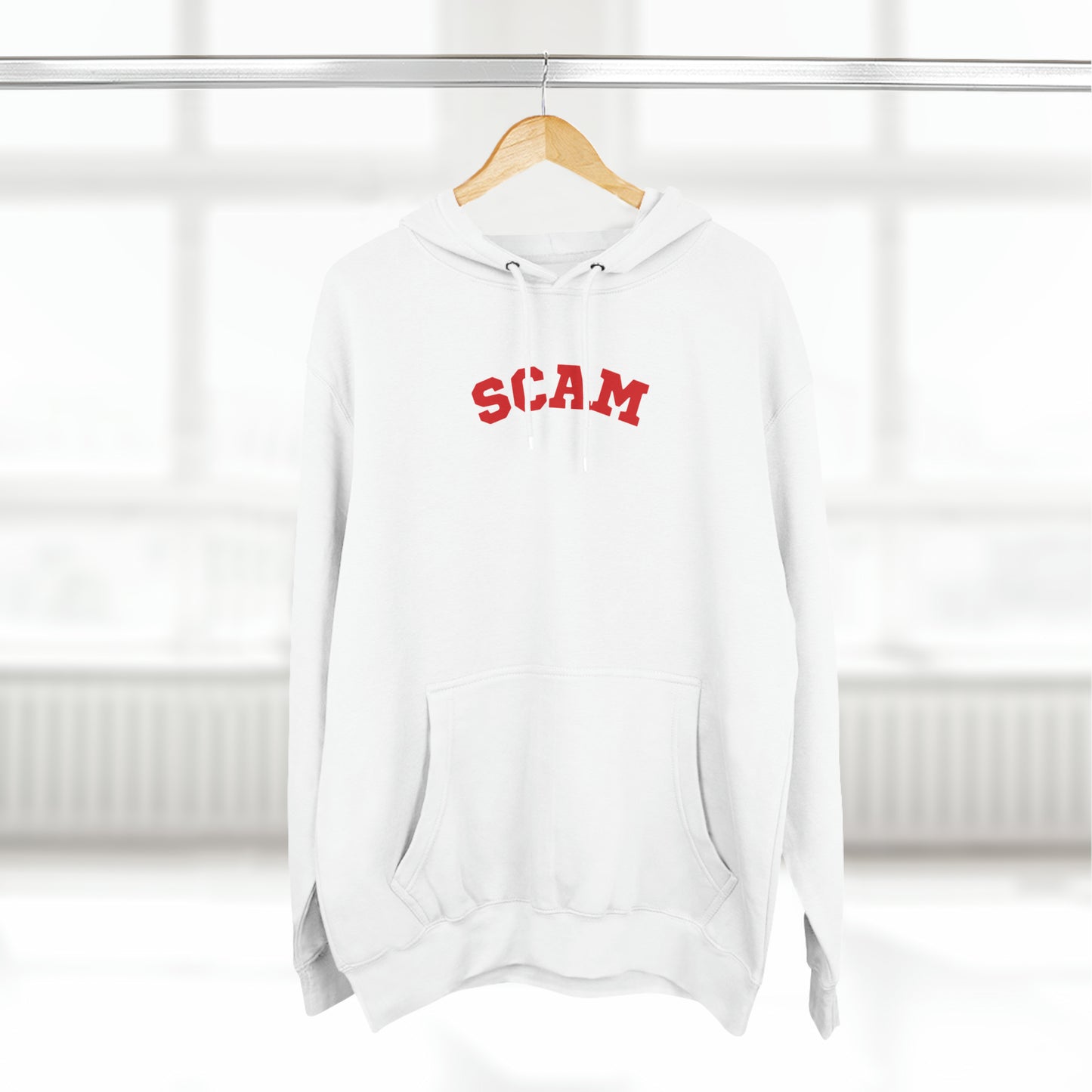 Success Scam x Three-Panel Fleece Hoodie