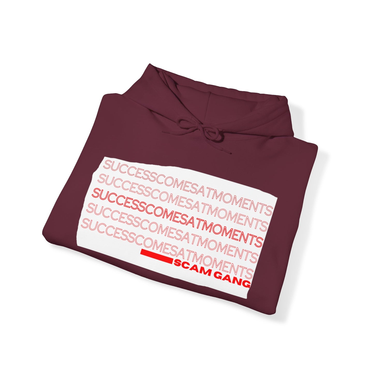 Success Comes At Moments Riped x Unisex Heavy Blend™ Hooded Sweatshirt
