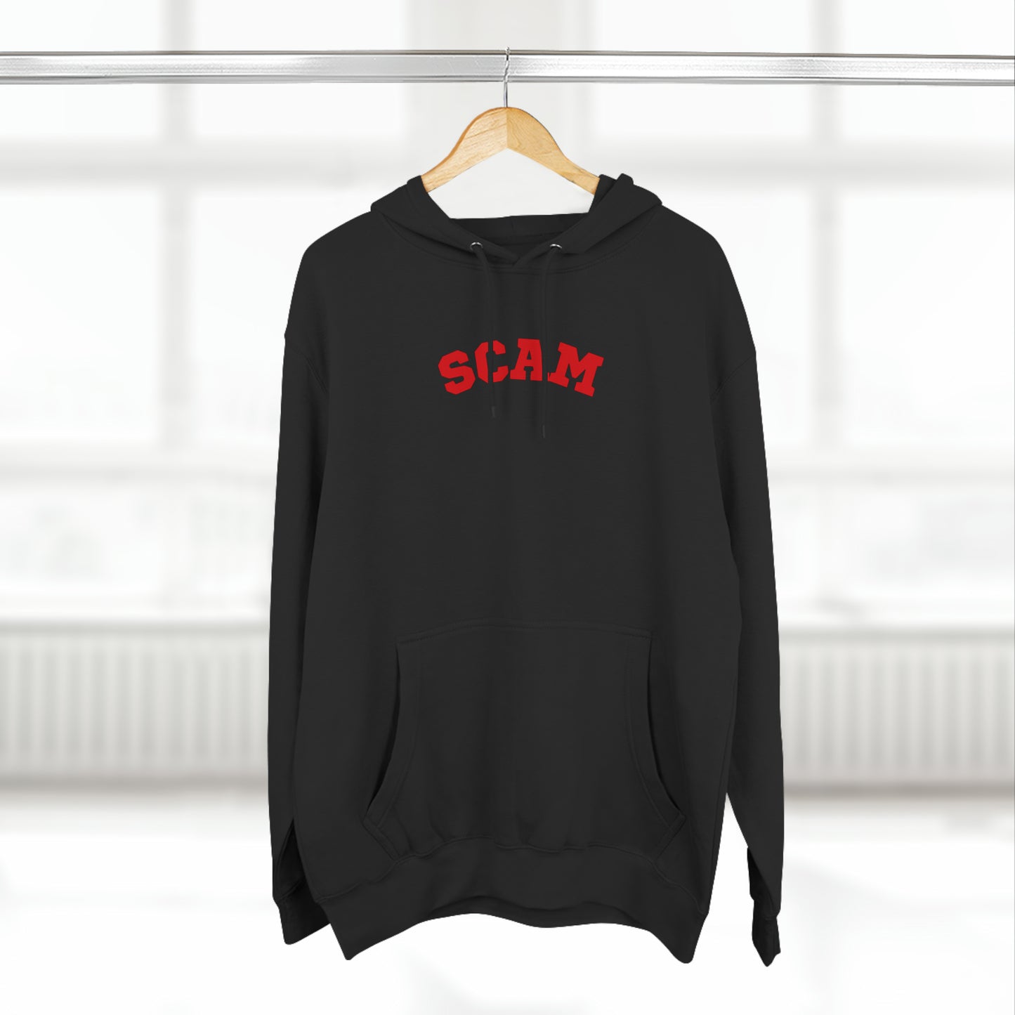 Success Scam x Three-Panel Fleece Hoodie
