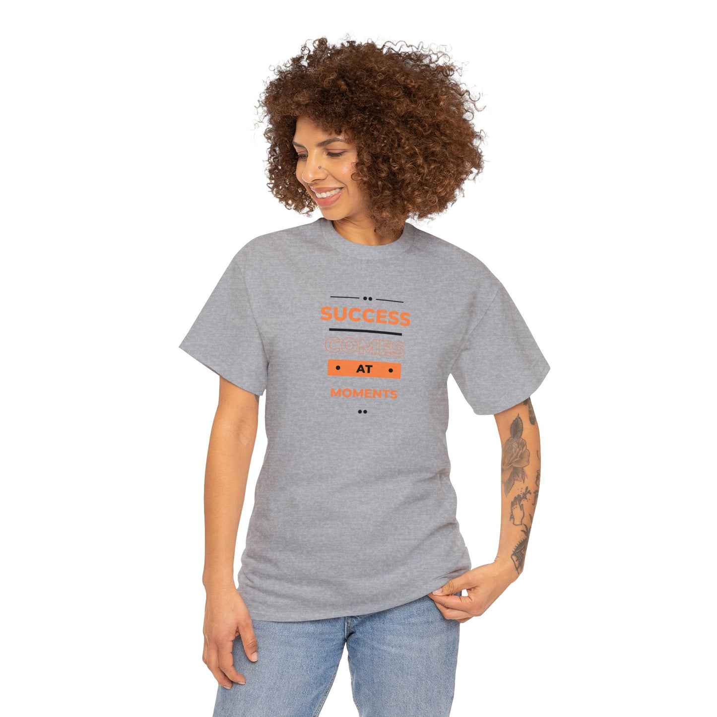 Success Quote Tee x Heavy Cotton Tee