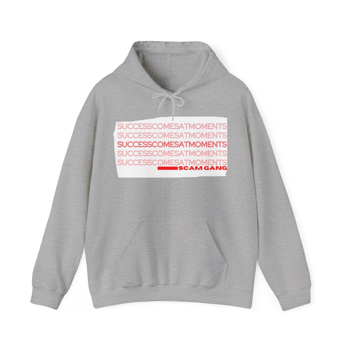 Success Comes At Moments Riped x Unisex Heavy Blend™ Hooded Sweatshirt
