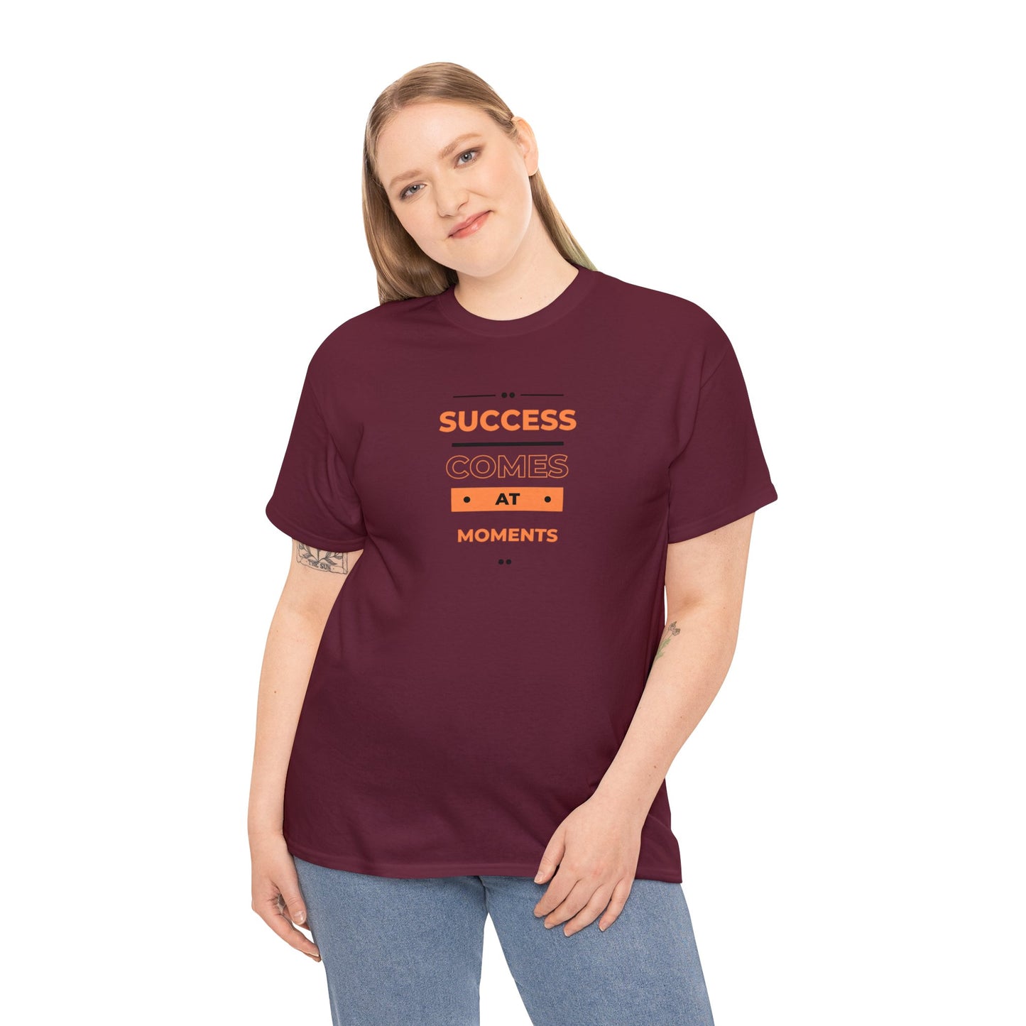 Success Quote Tee x Heavy Cotton Tee