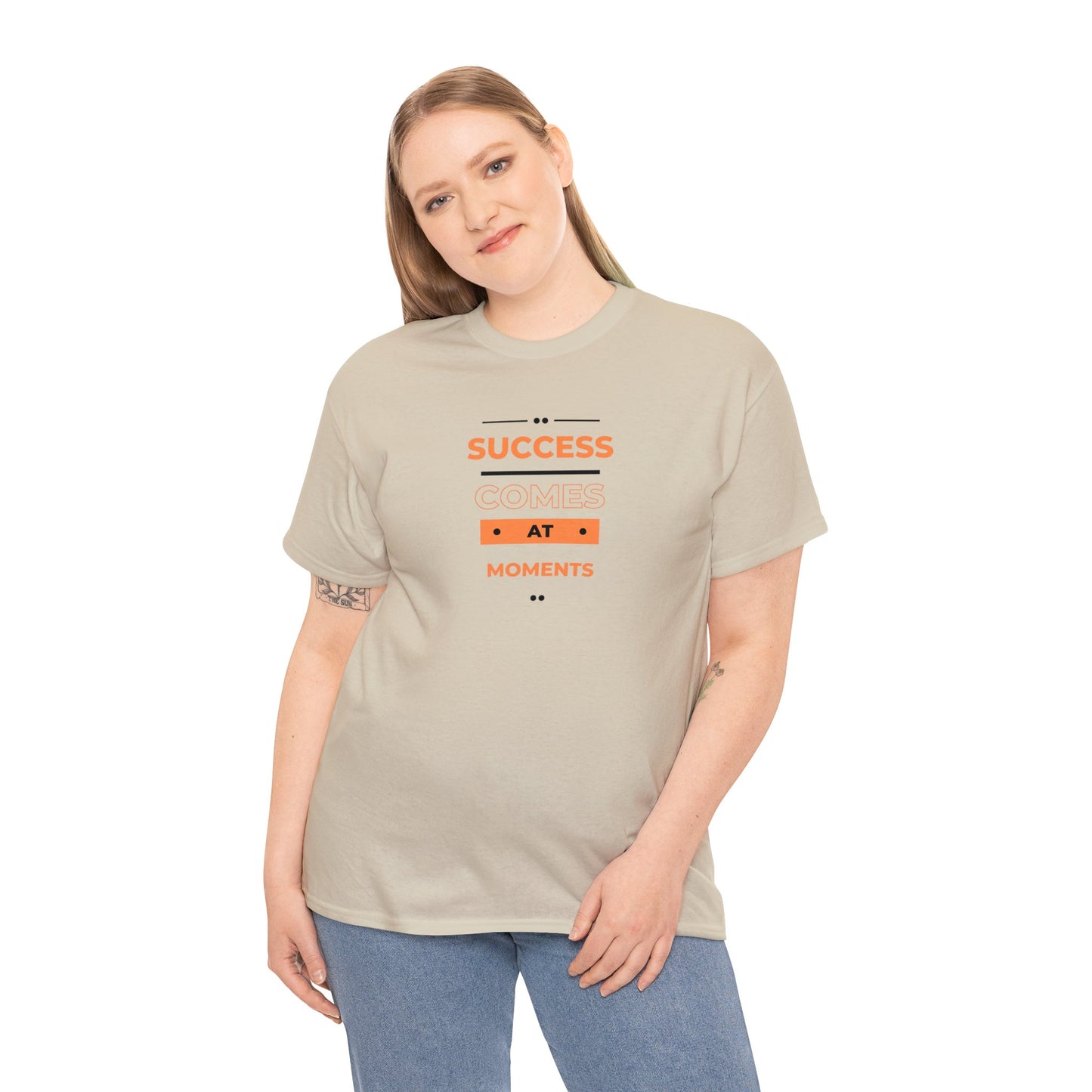 Success Quote Tee x Heavy Cotton Tee