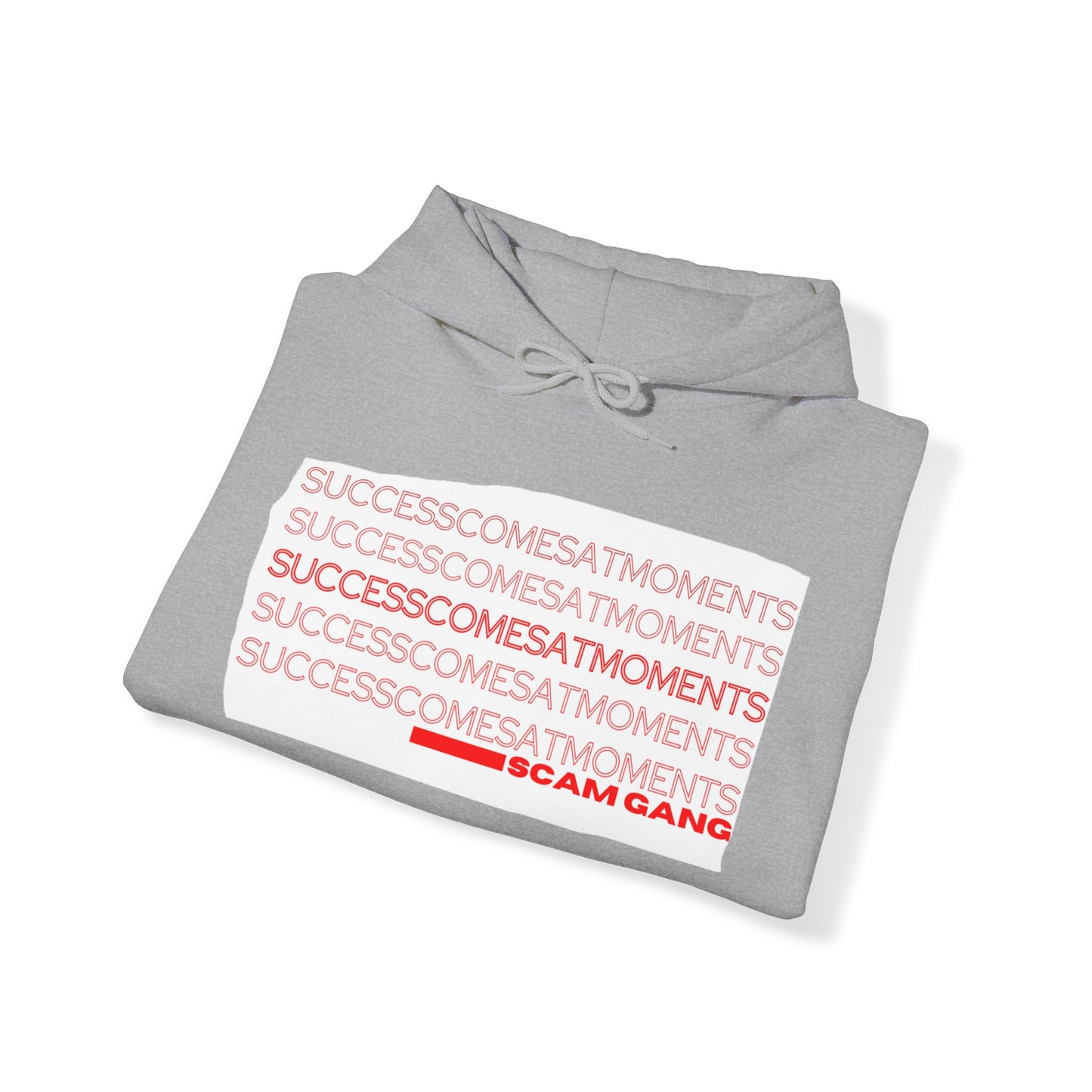 Success Comes At Moments Riped x Unisex Heavy Blend™ Hooded Sweatshirt