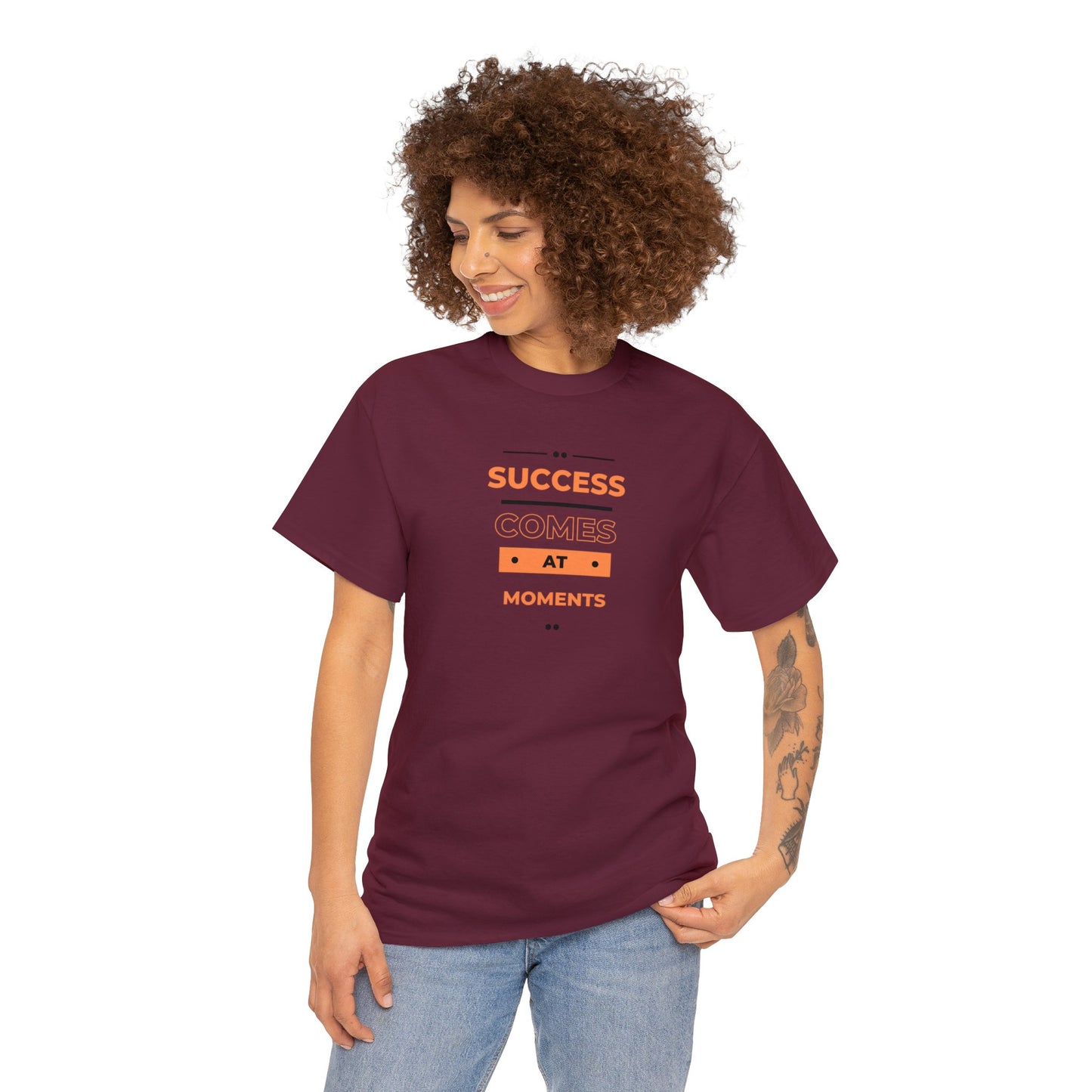 Success Quote Tee x Heavy Cotton Tee