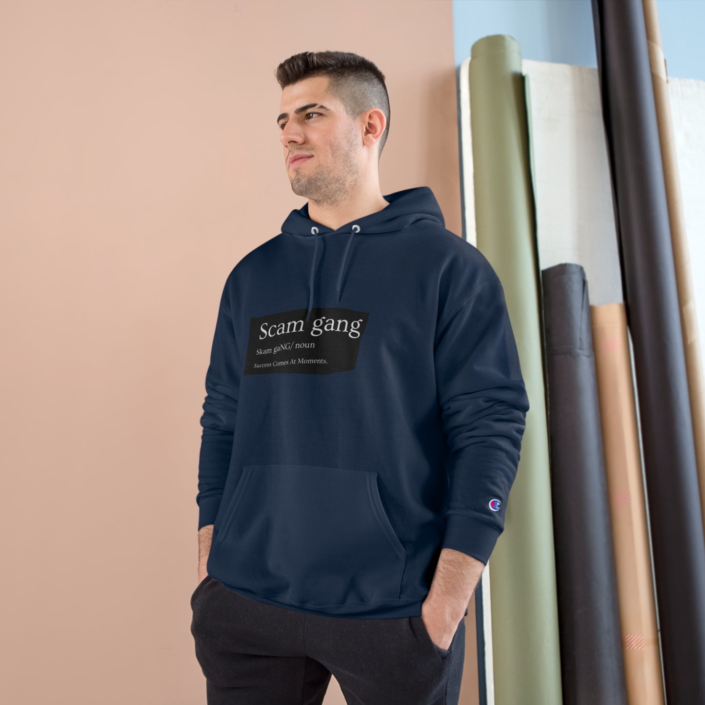 Success Meaning x Champion Hoodie