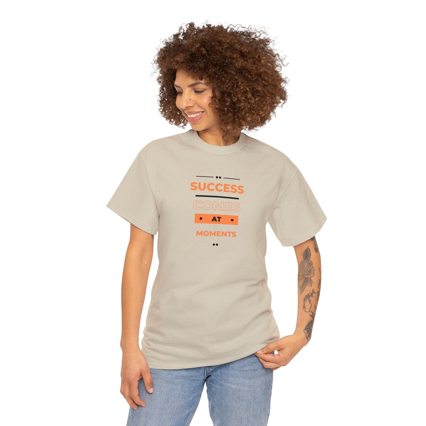 Success Quote Tee x Heavy Cotton Tee