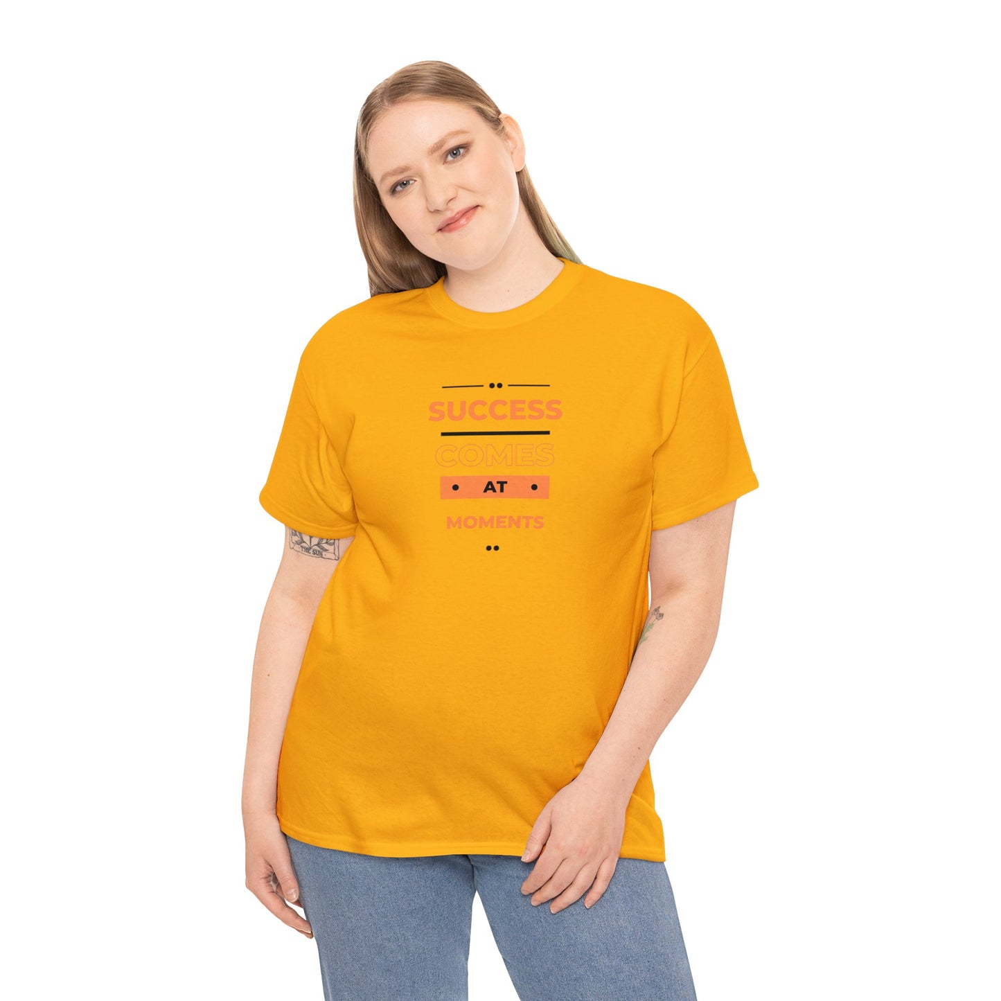 Success Quote Tee x Heavy Cotton Tee