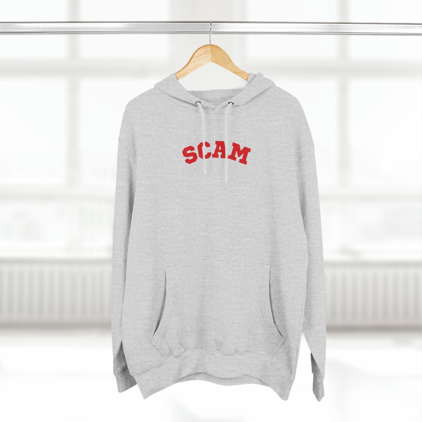 Success Scam x Three-Panel Fleece Hoodie