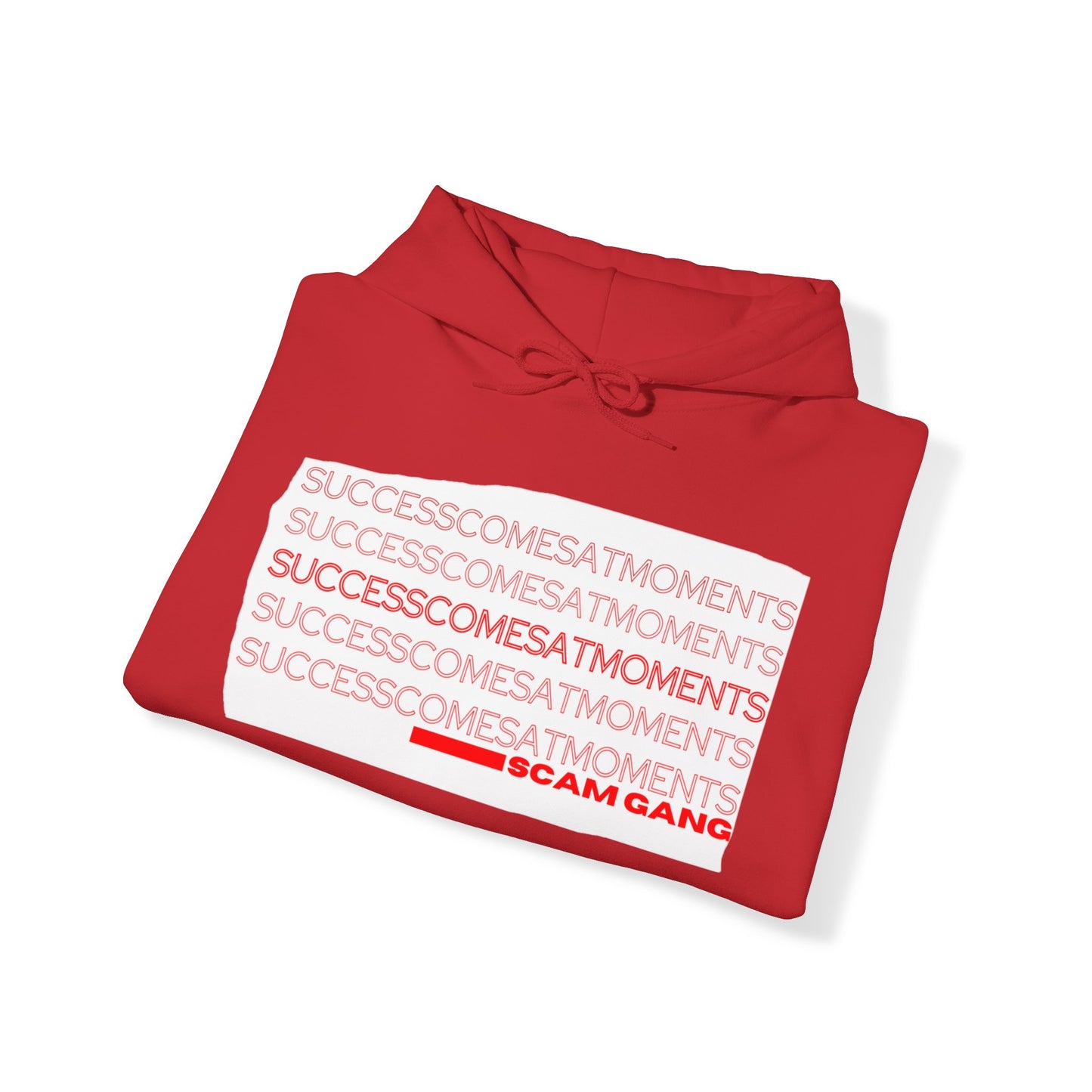 Success Comes At Moments Riped x Unisex Heavy Blend™ Hooded Sweatshirt
