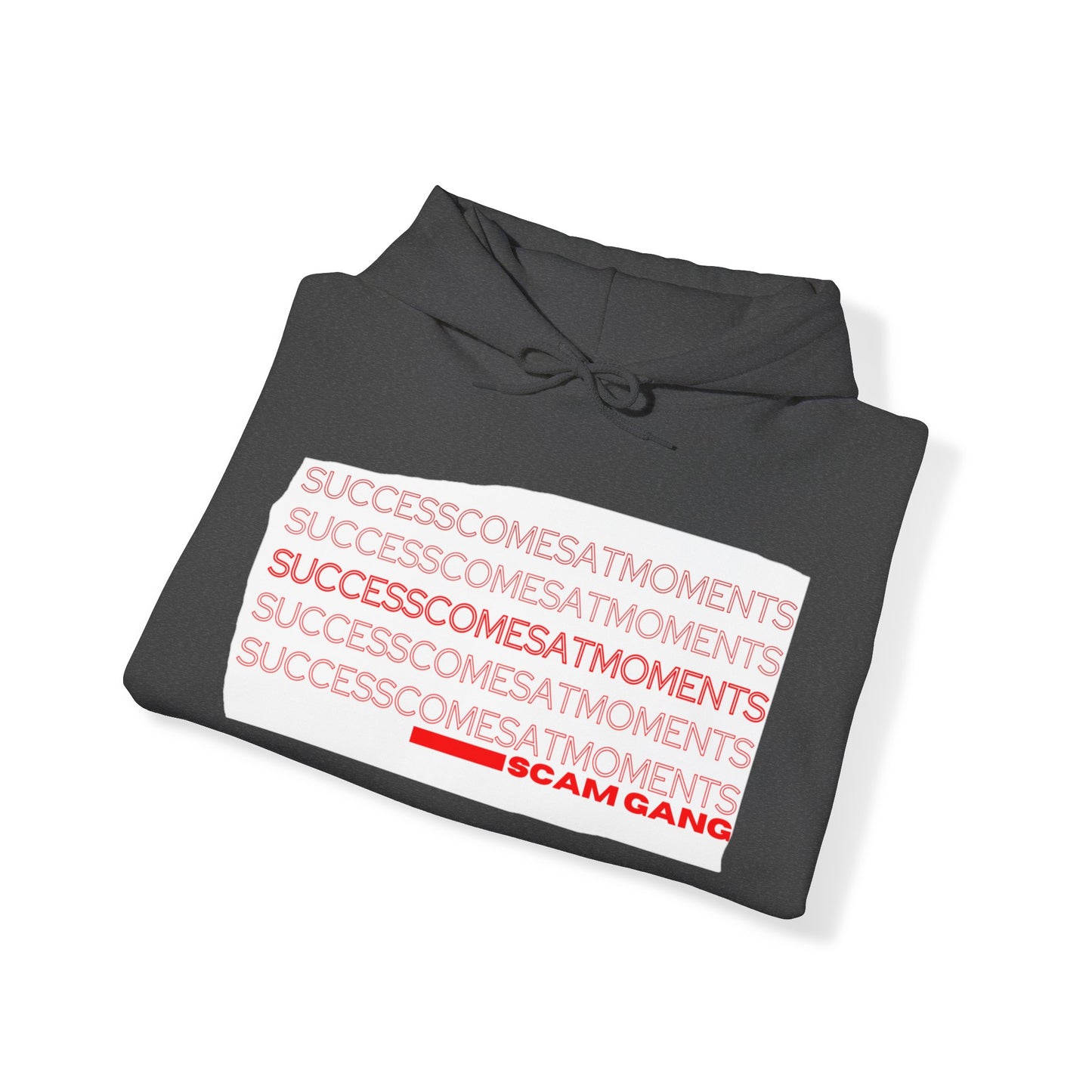Success Comes At Moments Riped x Unisex Heavy Blend™ Hooded Sweatshirt