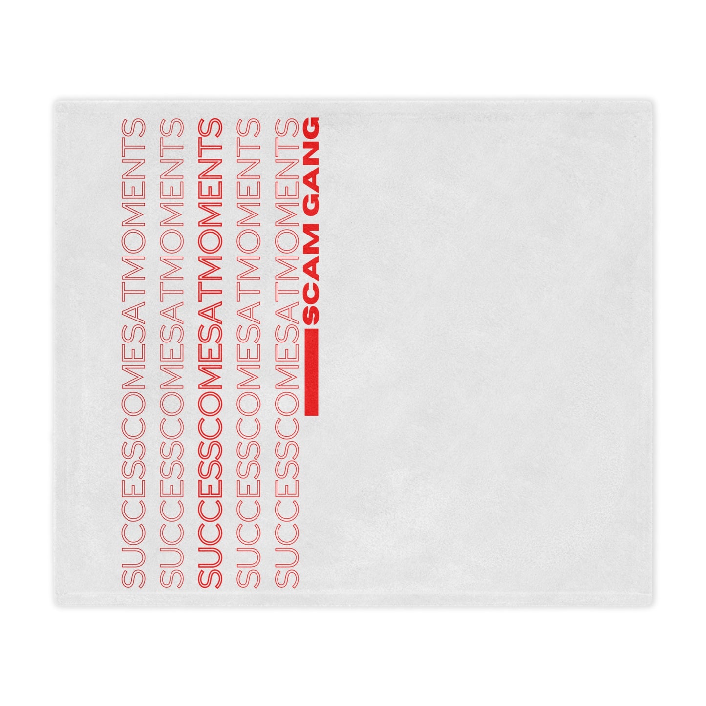 Success comes At moments x Microfiber Blanket