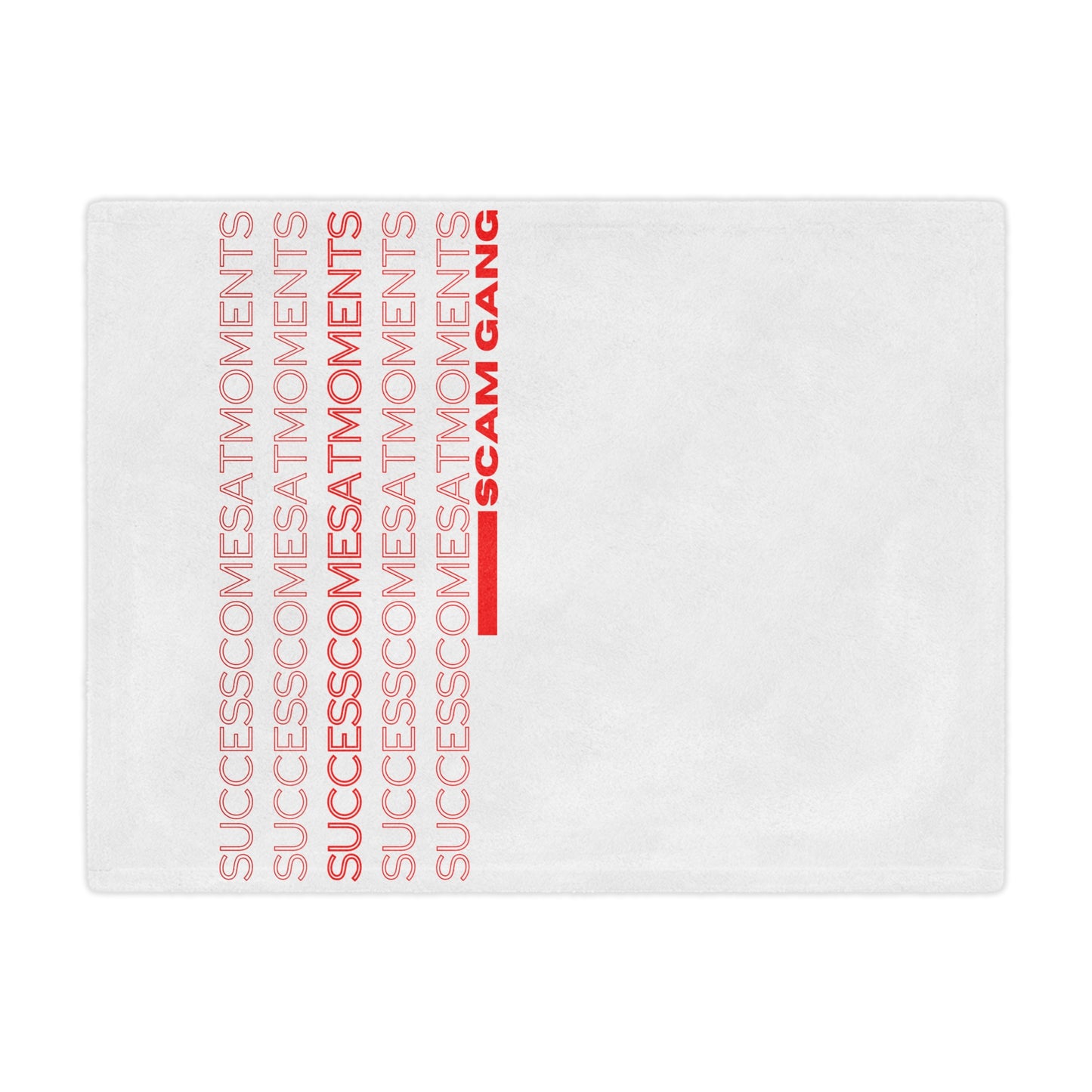 Success comes At moments x Microfiber Blanket