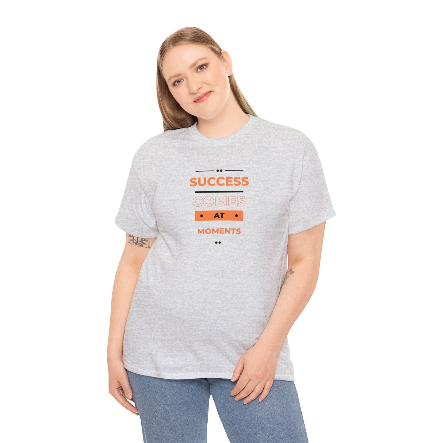 Success Quote Tee x Heavy Cotton Tee