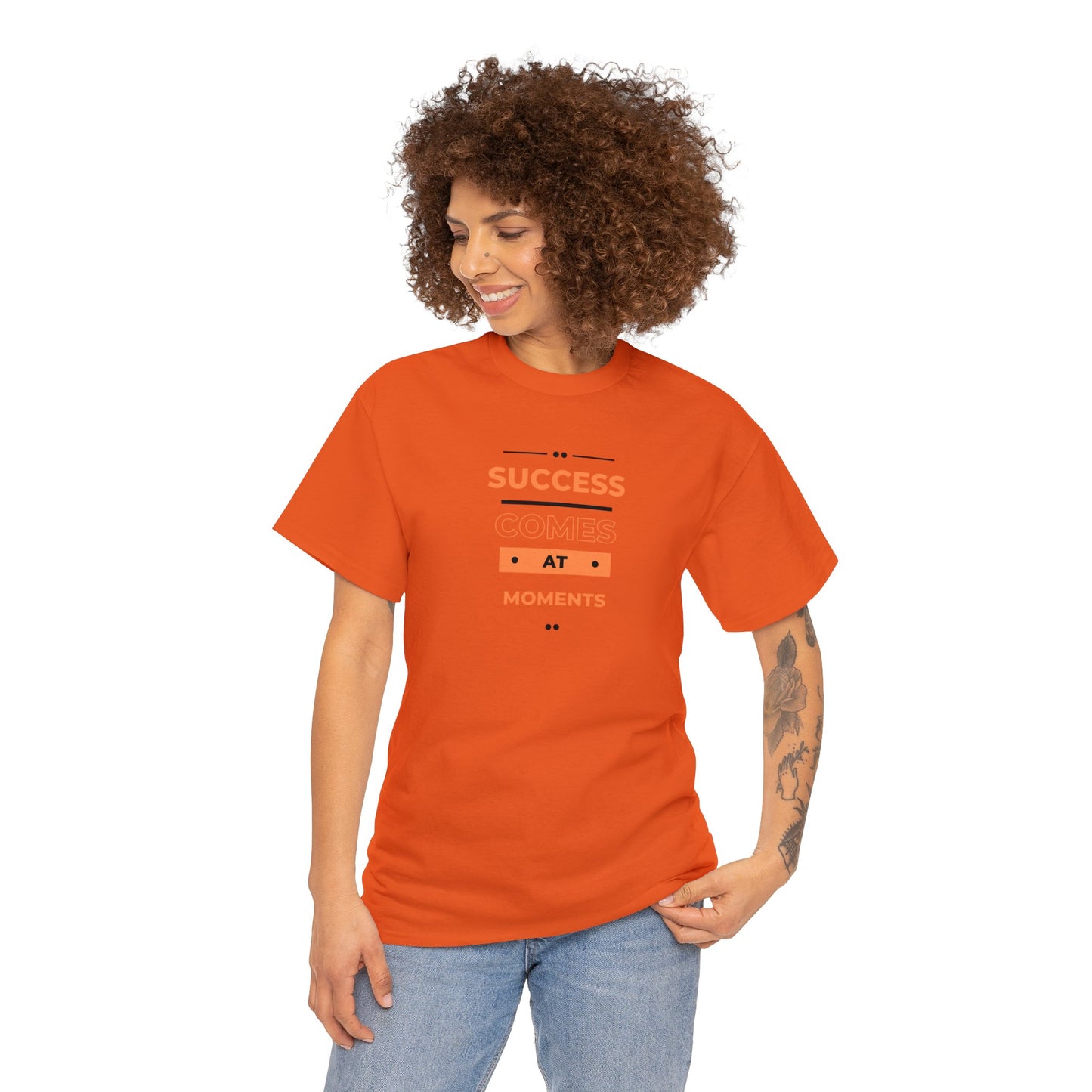 Success Quote Tee x Heavy Cotton Tee