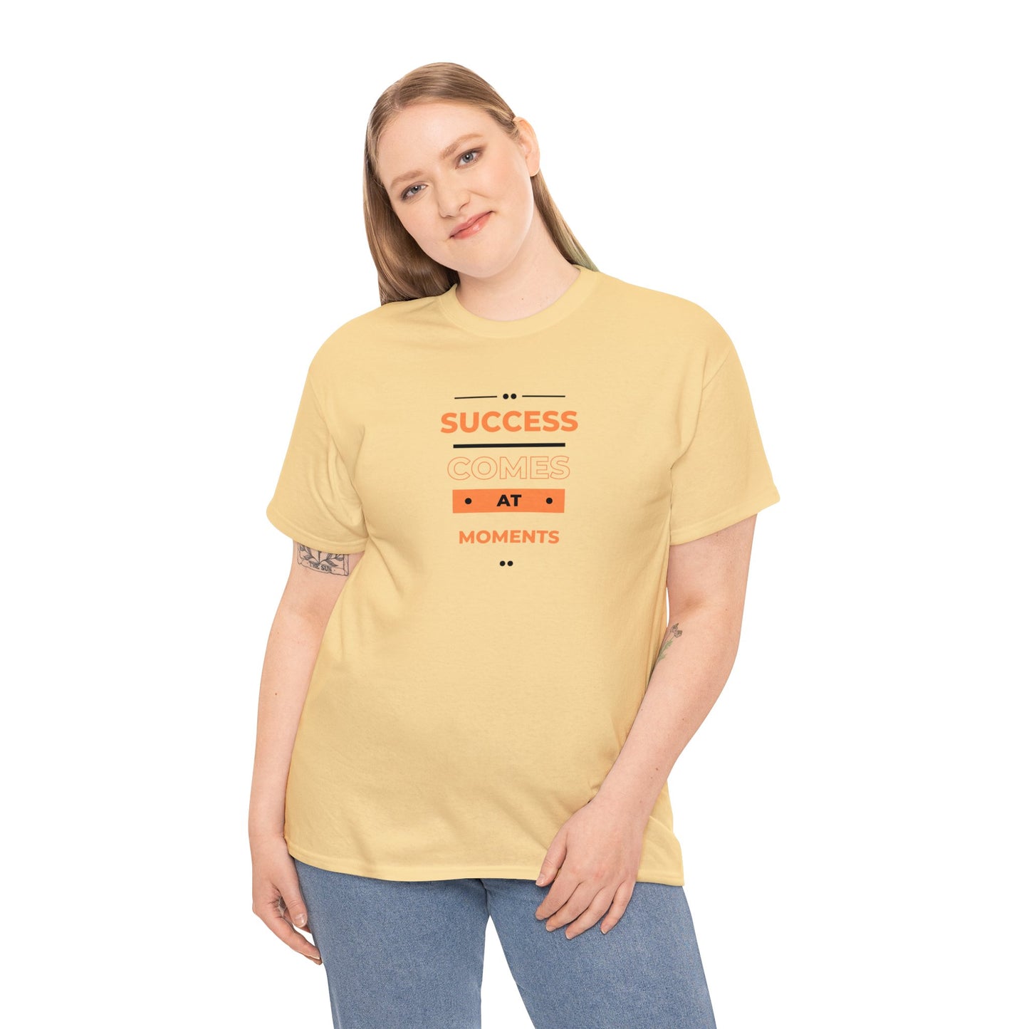 Success Quote Tee x Heavy Cotton Tee